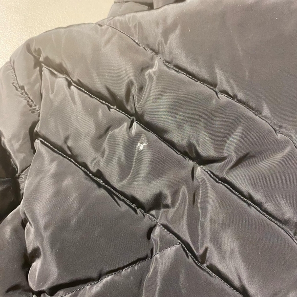Kenneth Cole Reaction Long Down Quilted Puffer Winter Coat Hooded Women's XXL - Picture 7 of 10
